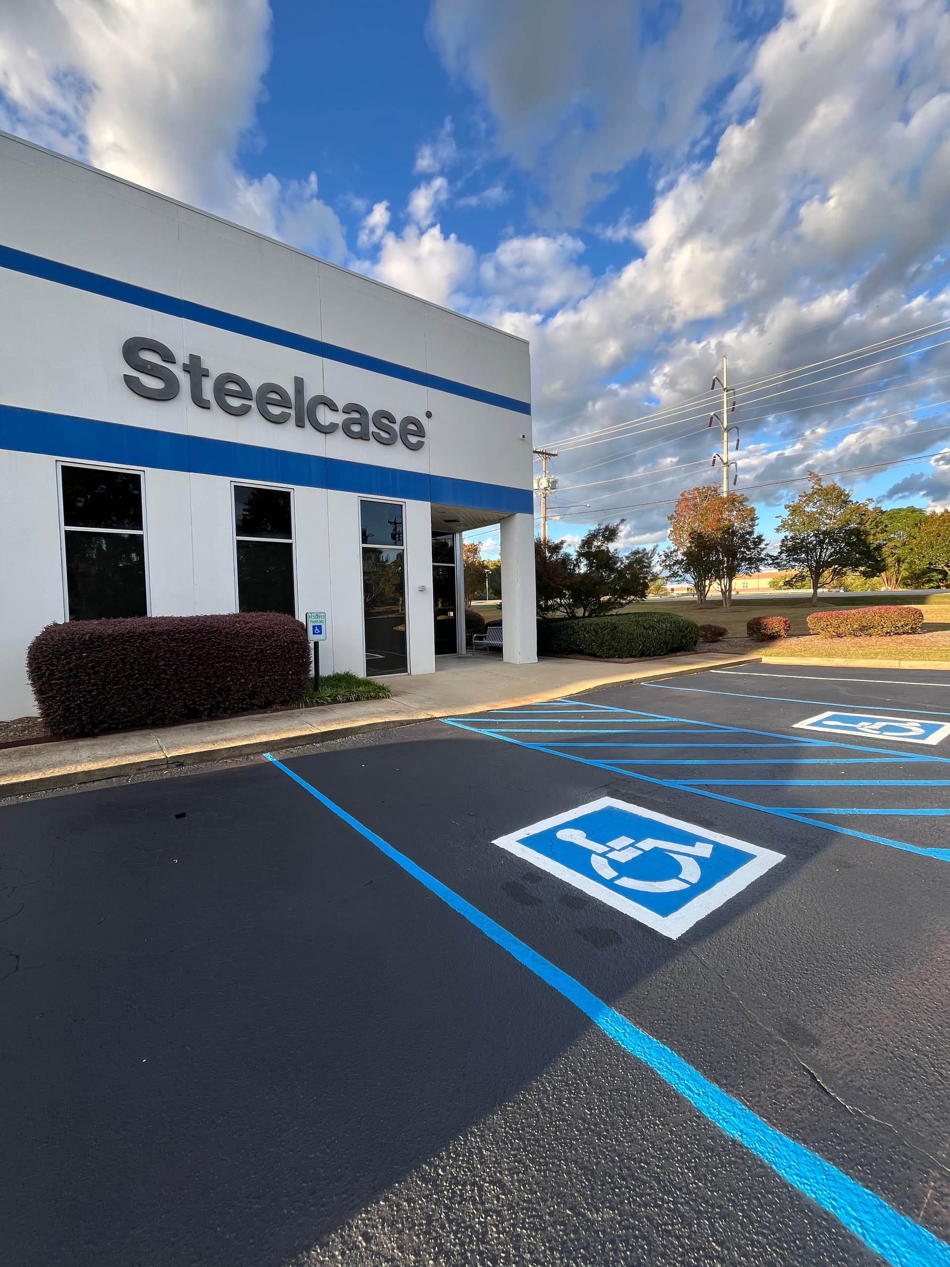 Sealcoating and Line Striping at the Steelcase Lot image