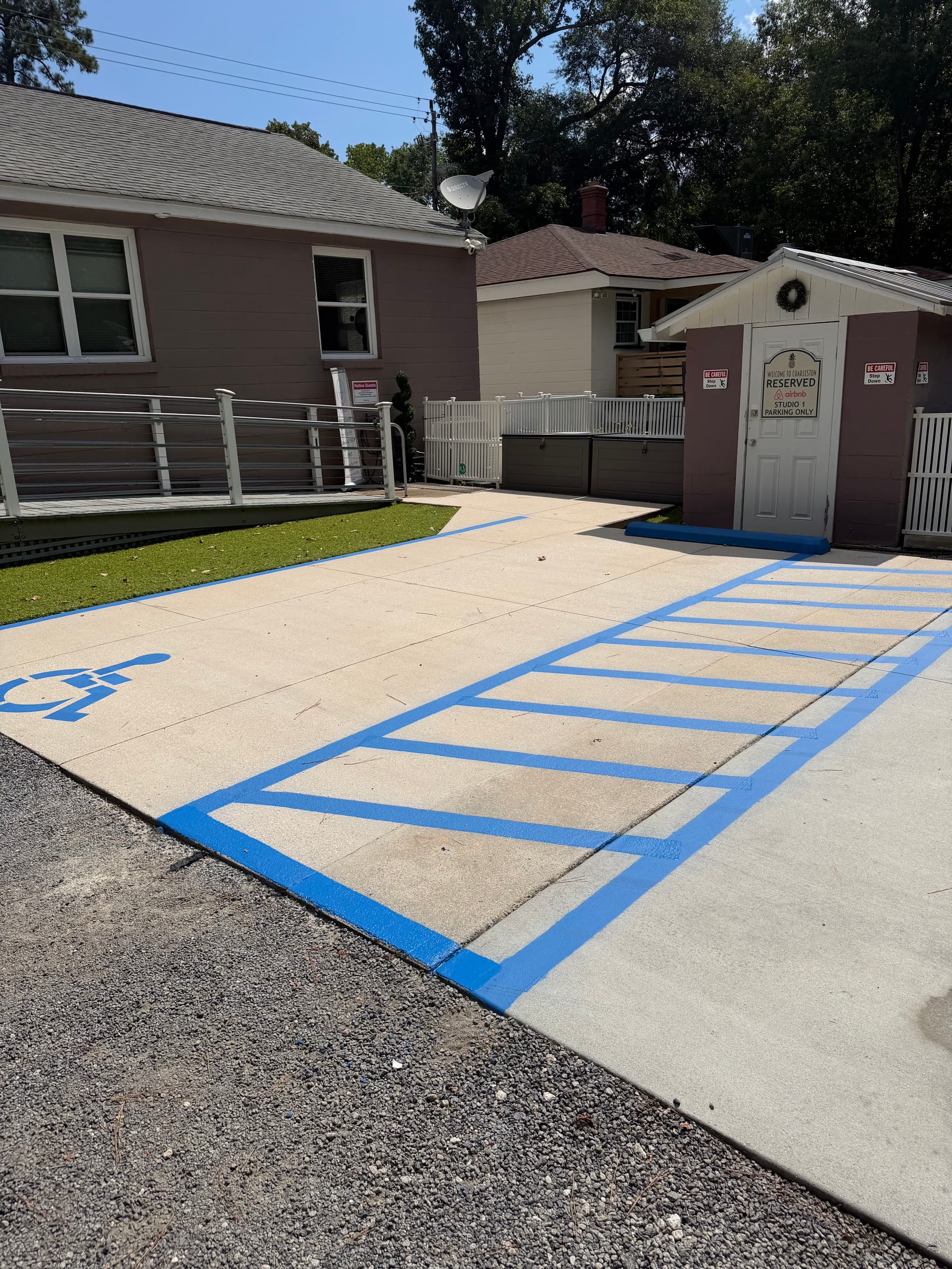 Gallery photos for ADA Parking Striping That Brings a Property Up to Code: Image #2