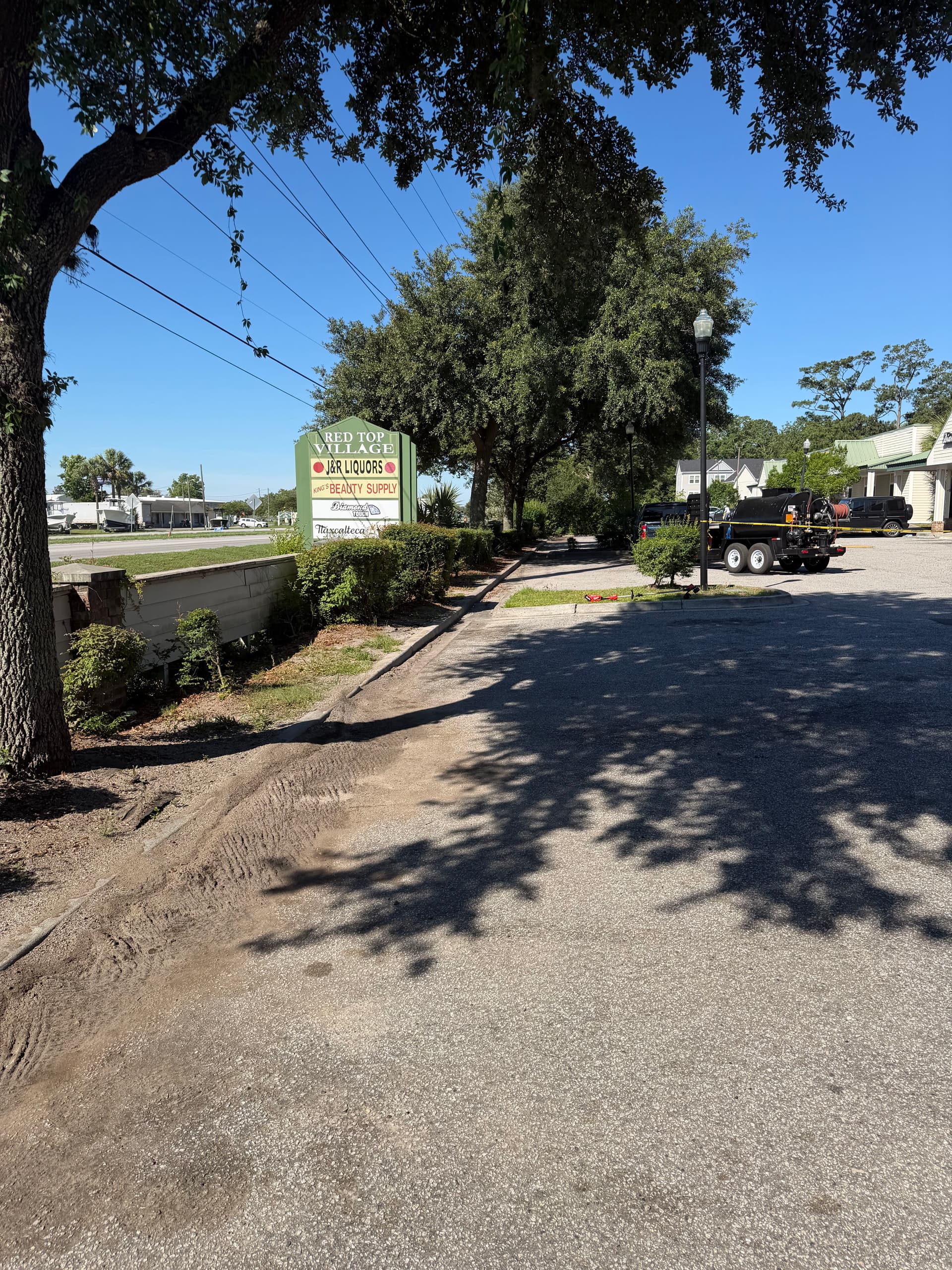 Charleston Parking Lot Sealcoating and Striping Job Done Right