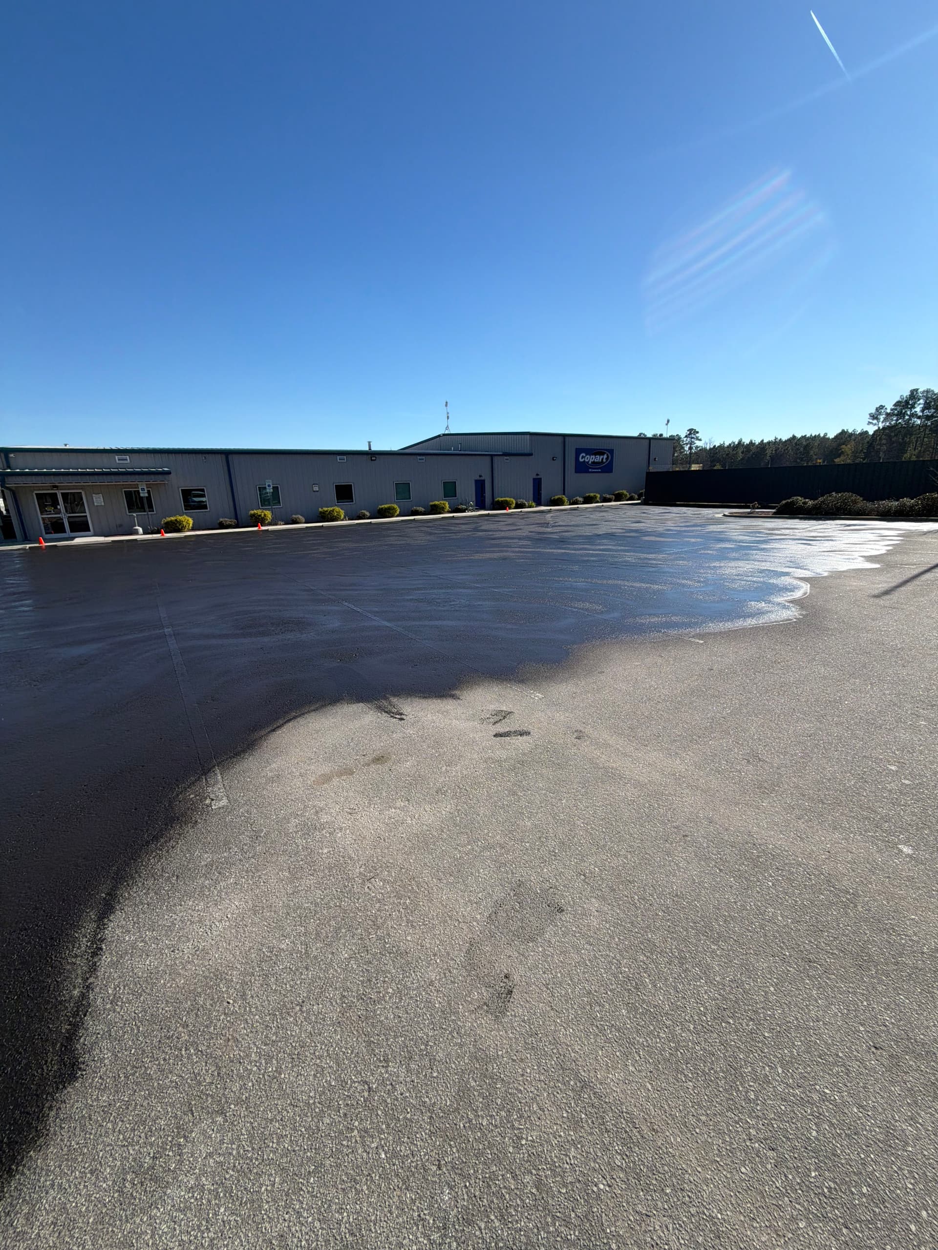 Gallery photos for Seal Coating and Line Striping Teamwork Done Right in Charleston: Image #3