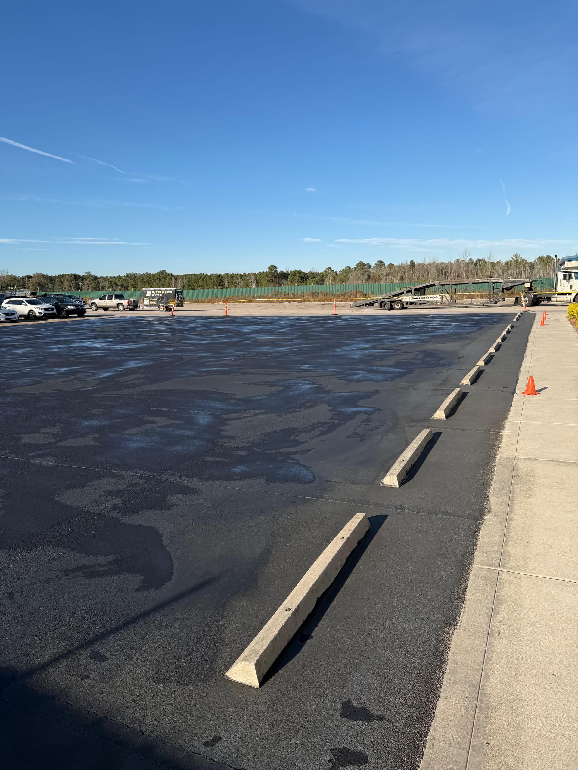 Gallery photos for Seal Coating and Line Striping Teamwork Done Right in Charleston: Image #2