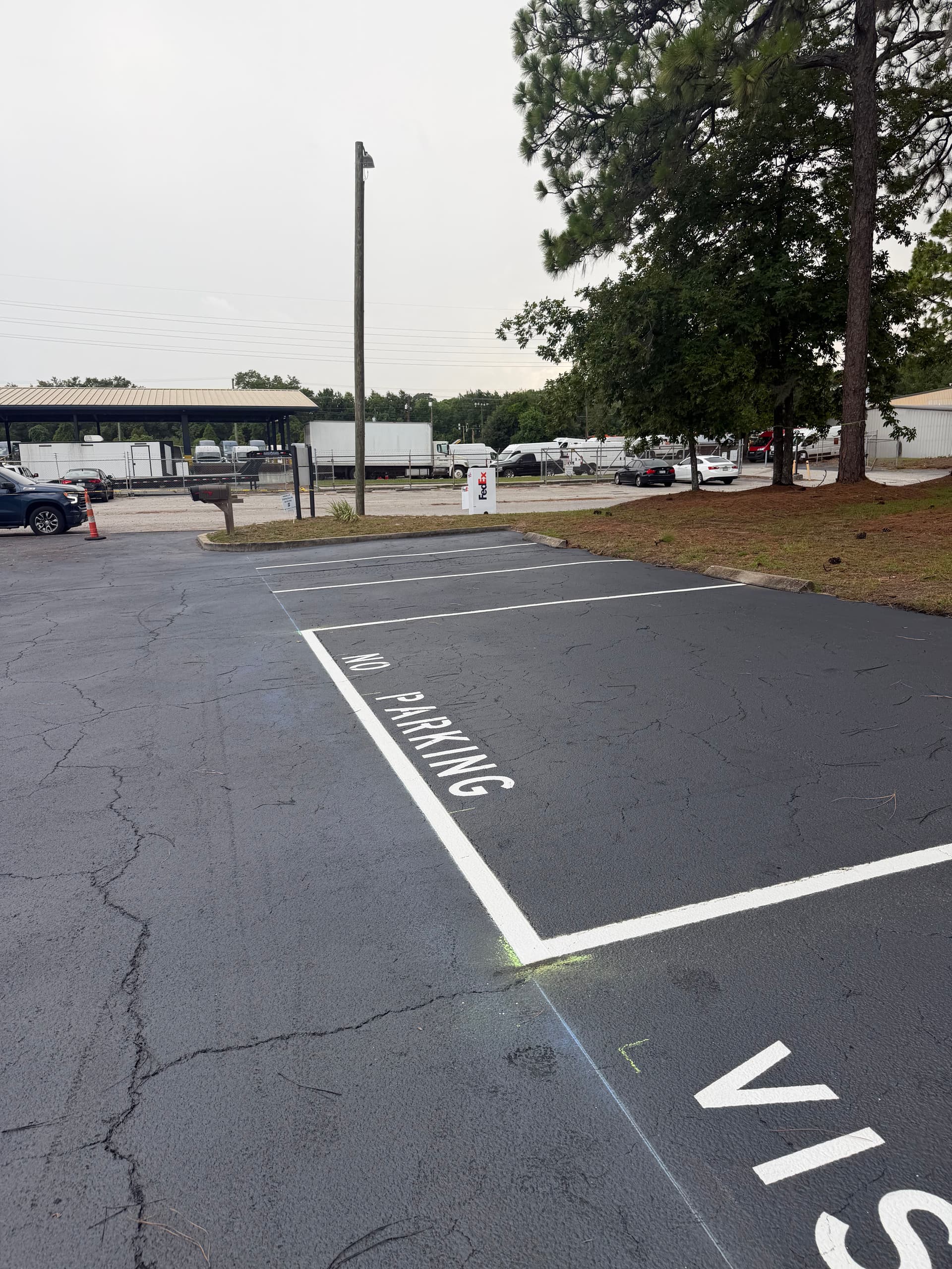 Gallery photos for Seal Coating and Line Striping Done Right in Hanahan: Image #4